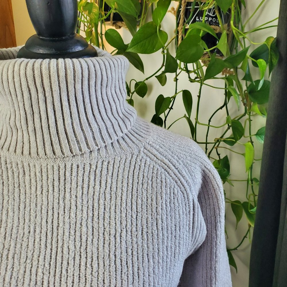 WILFRED FREE | Aritzia Asianna 100% Merino Wool Cream Turtleneck Sweater (M) - Picture 5 of 11